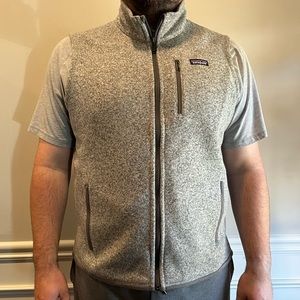 Men's Better Sweater® Fleece Vest Gray 2XL